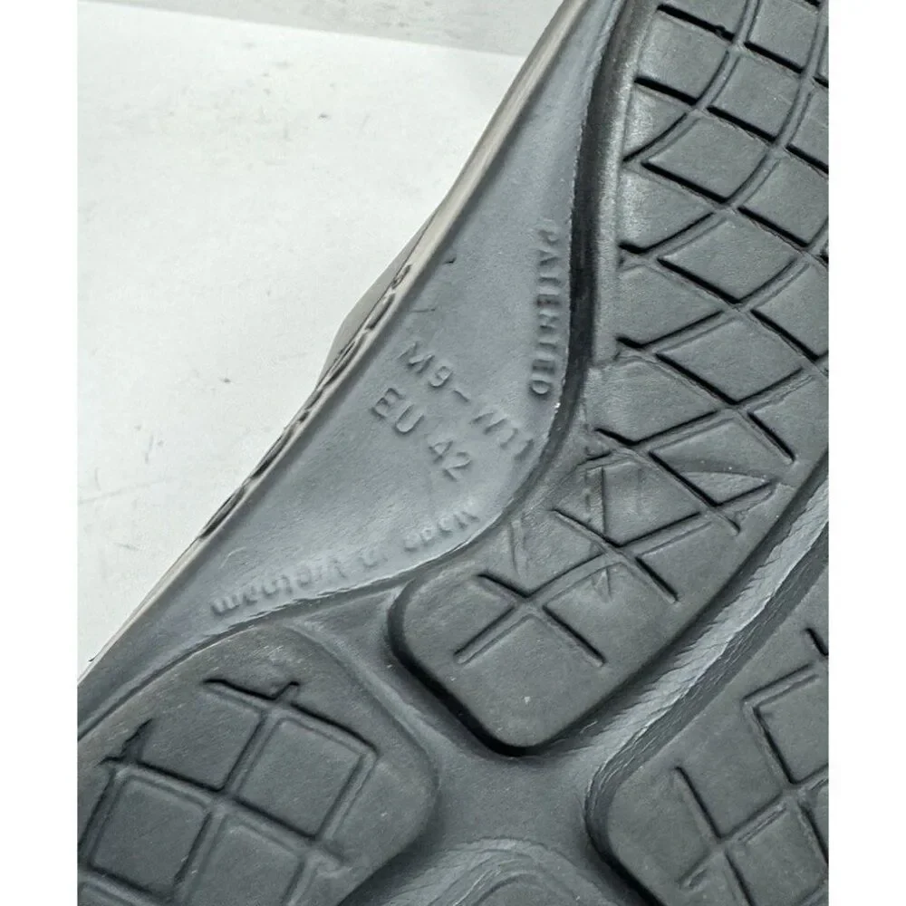 Oofos Ooahh Recovery‎ Men’s Size 9 Black Slide Comfort Sandal Shoes